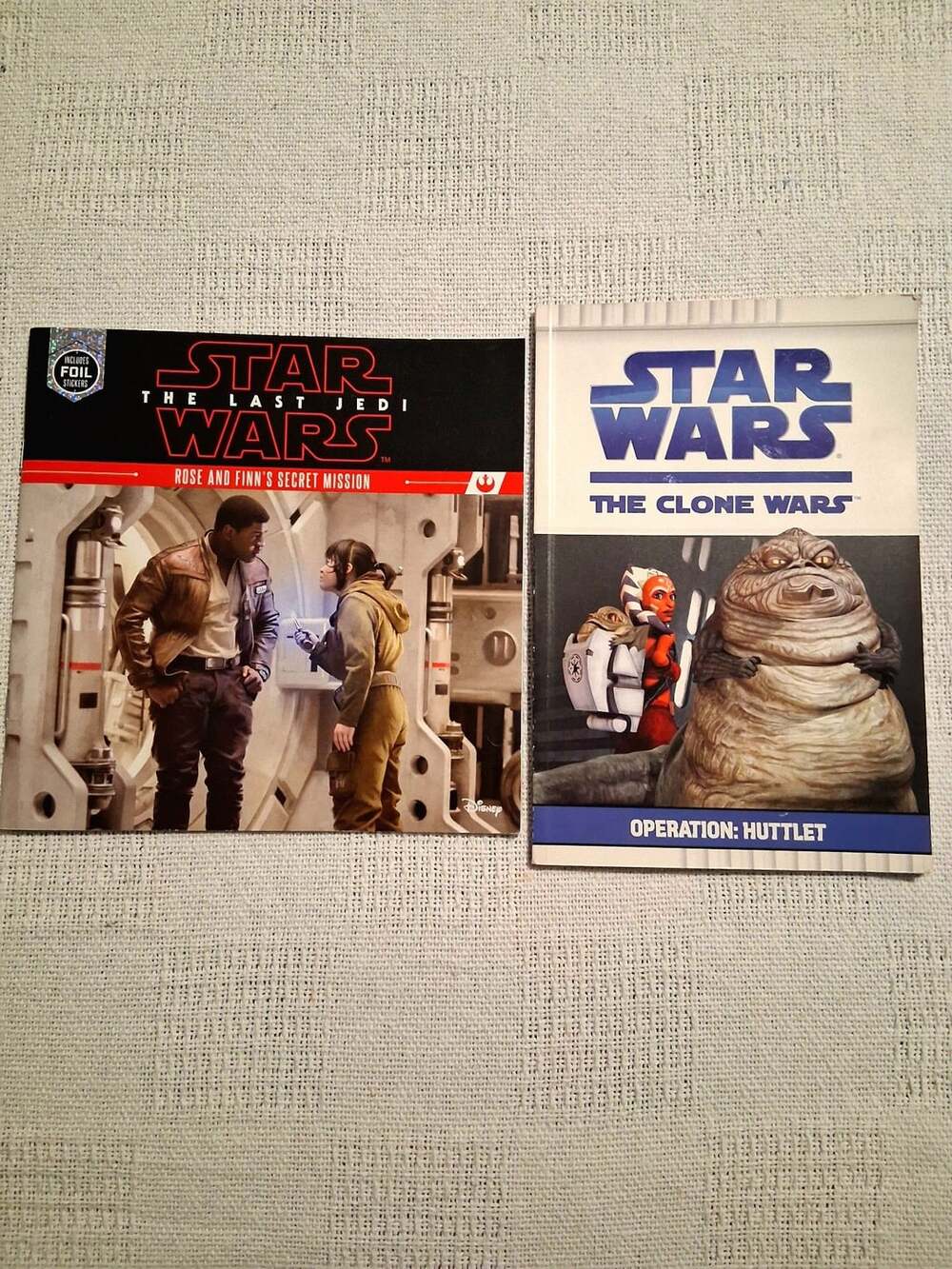 Star Wars The Last Jedi Rose and Finn's Secret Mission Book